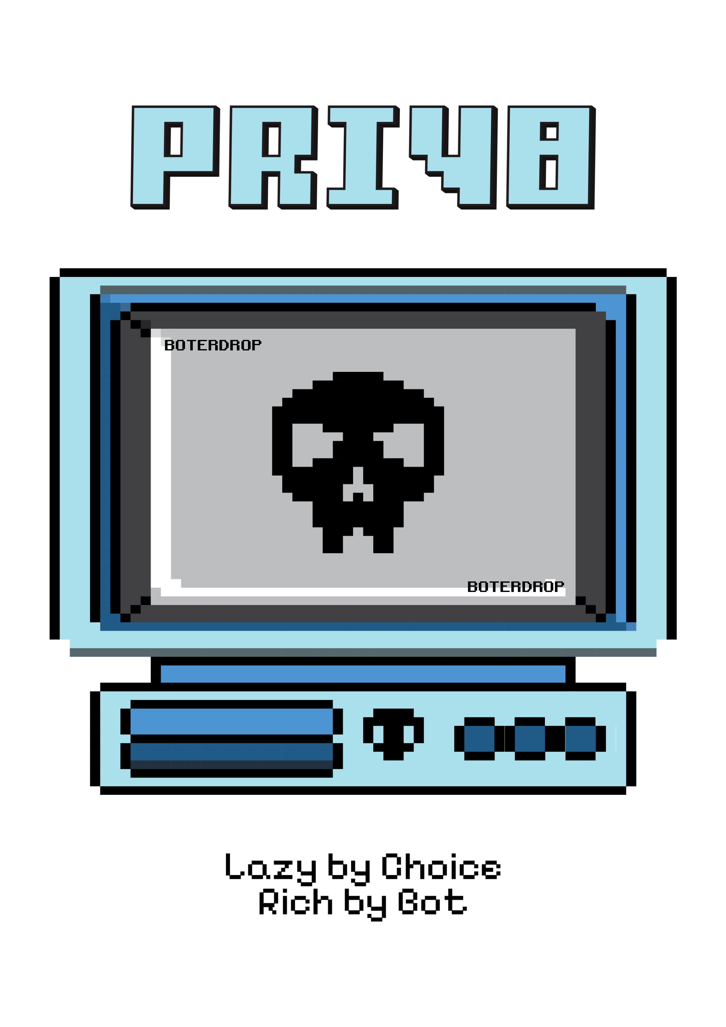 Desain Belakang Kaos Putih